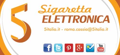 Insegna e logo per il negozio 5 Roma Cassia - SocialWebMax