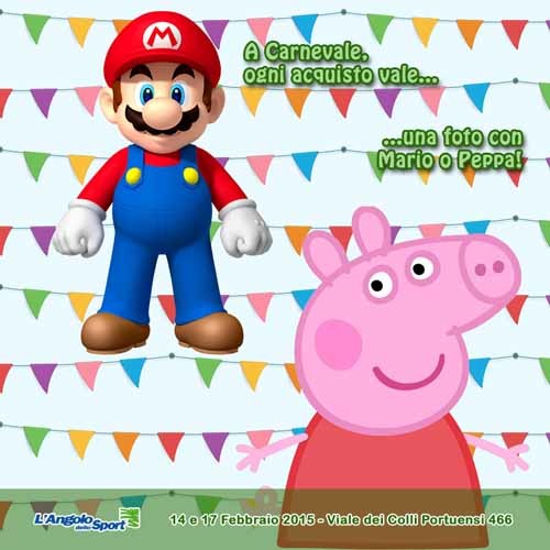 carnevale15 - supermario peppapig - AngoloDelloSport - SocialWebMax