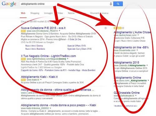 esempio google adwords - socialwebmax