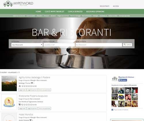 mypetworld bar-ristoranti - SocialWebMax