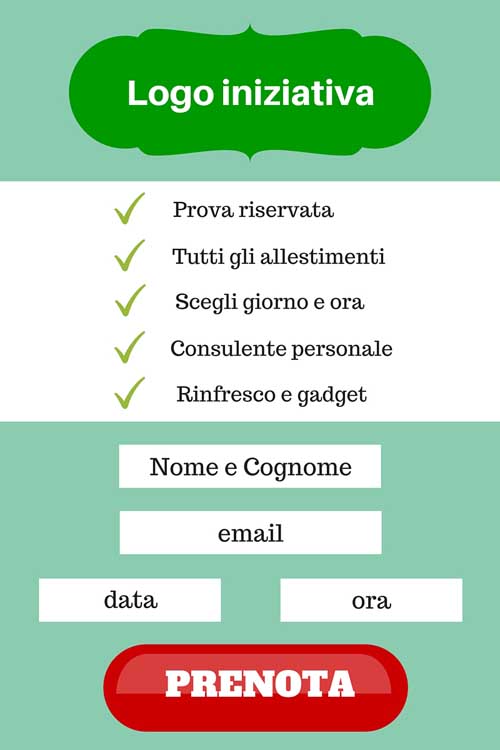 Esempio di Lead page efficace - SocialWebMax