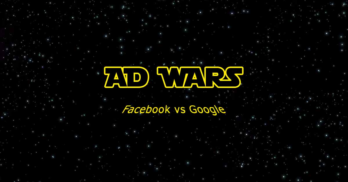 adwars Facebook contro Google - SocialWebMax