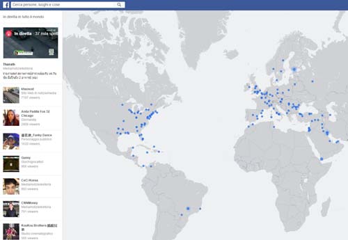 Diretta Facebook 002 - come appare la Facebook Live Map - SocialWebMax